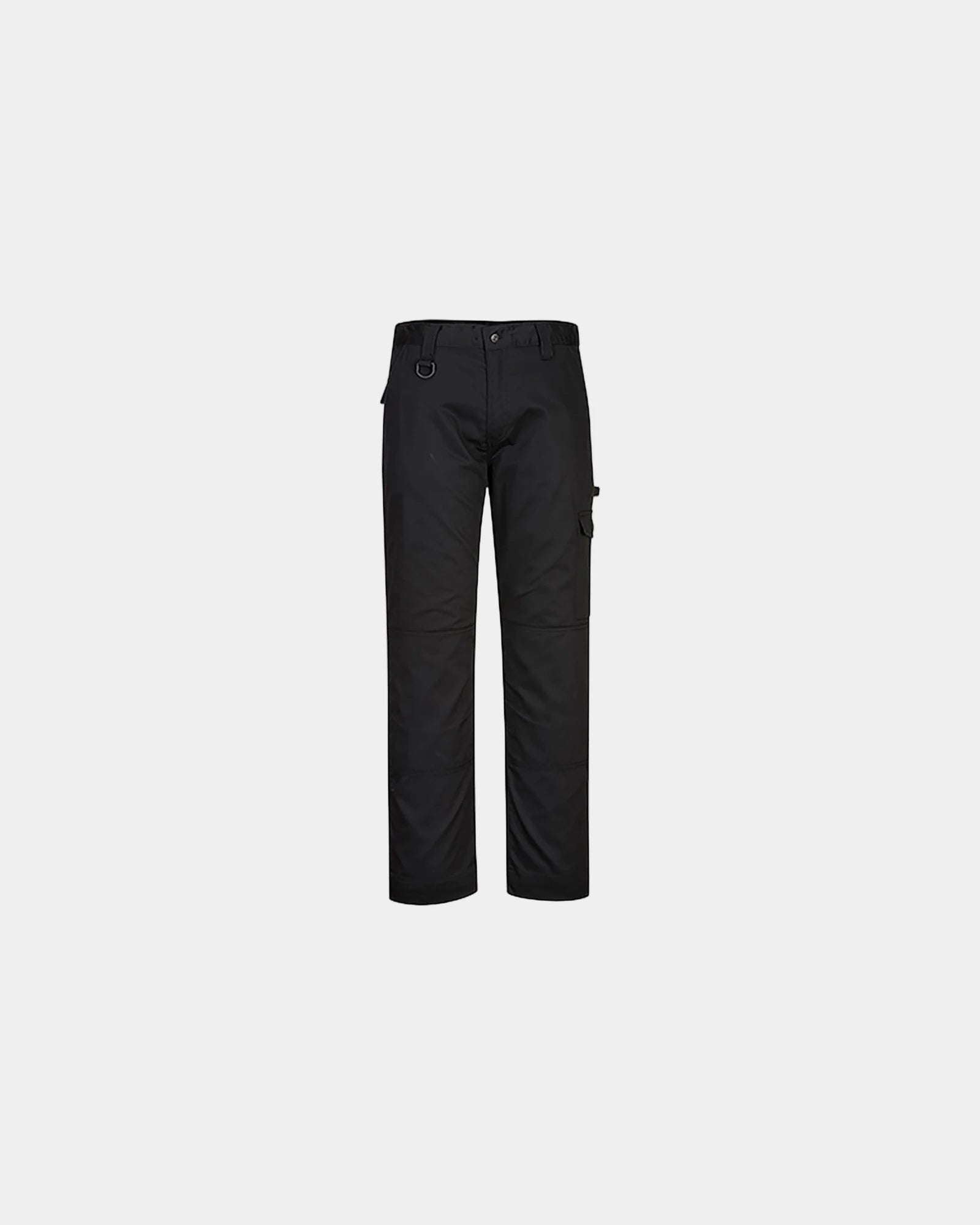 Werkbroek polyester katoen 245g/m² om te personaliseren - Zwart
