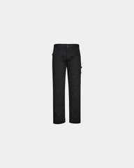 Werkbroek polyester katoen 245g/m² om te personaliseren - Zwart