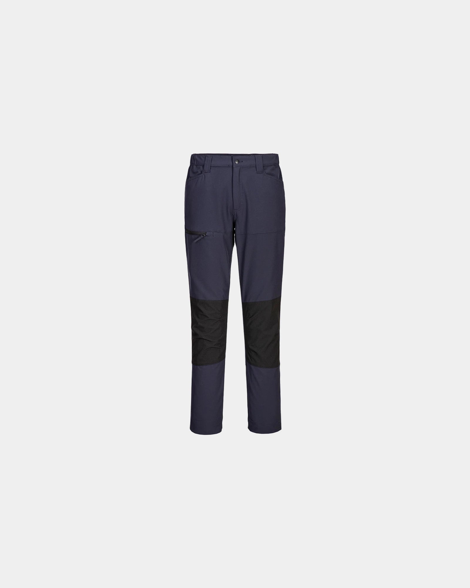 Werkjas gerecycled polyester stretch om te personaliseren - Marineblauw