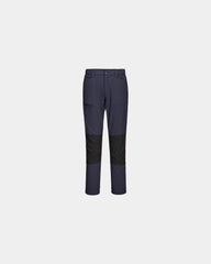Werkjas gerecycled polyester stretch om te personaliseren - Marineblauw