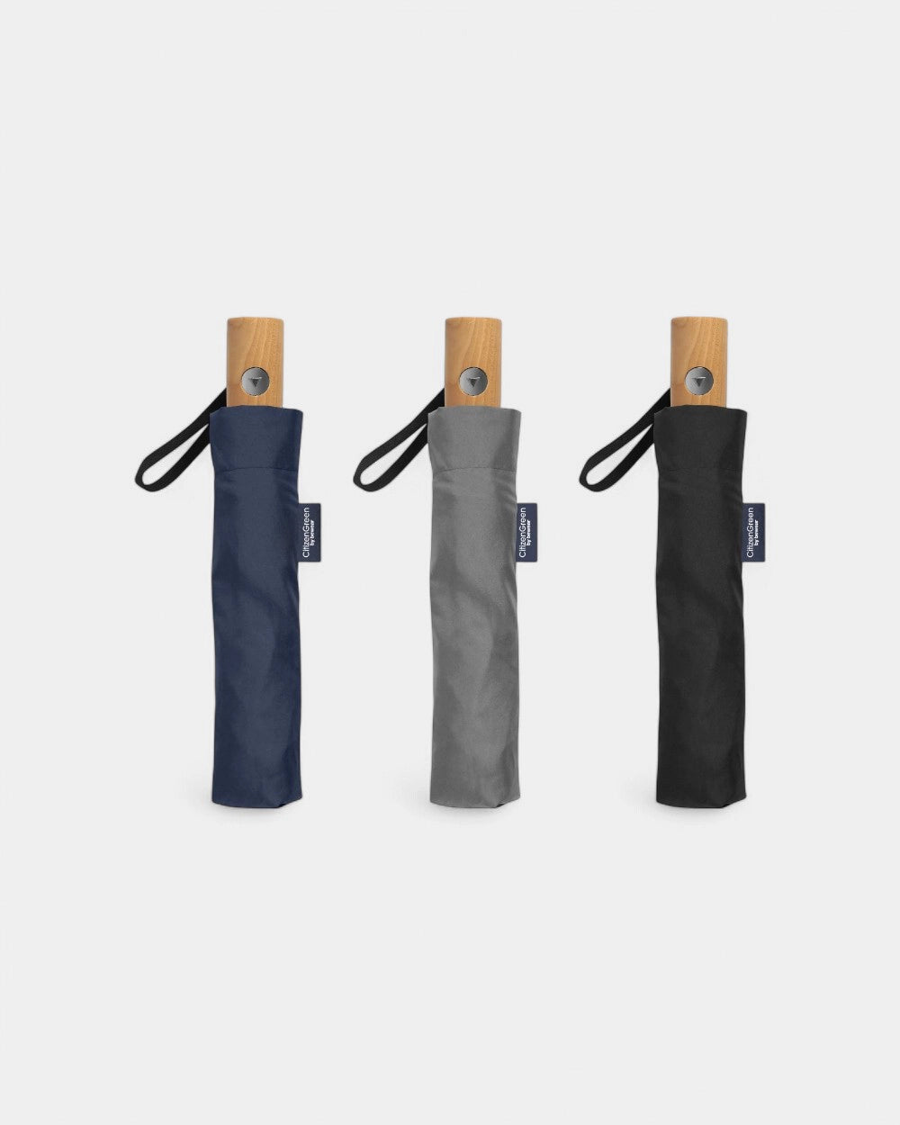 Personaliseerbare paraplu van 100% gerecycleerd materiaal - 1