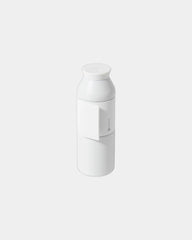 Thermosfles rvs Travel Bottle 450ml om te personaliseren - Wave White