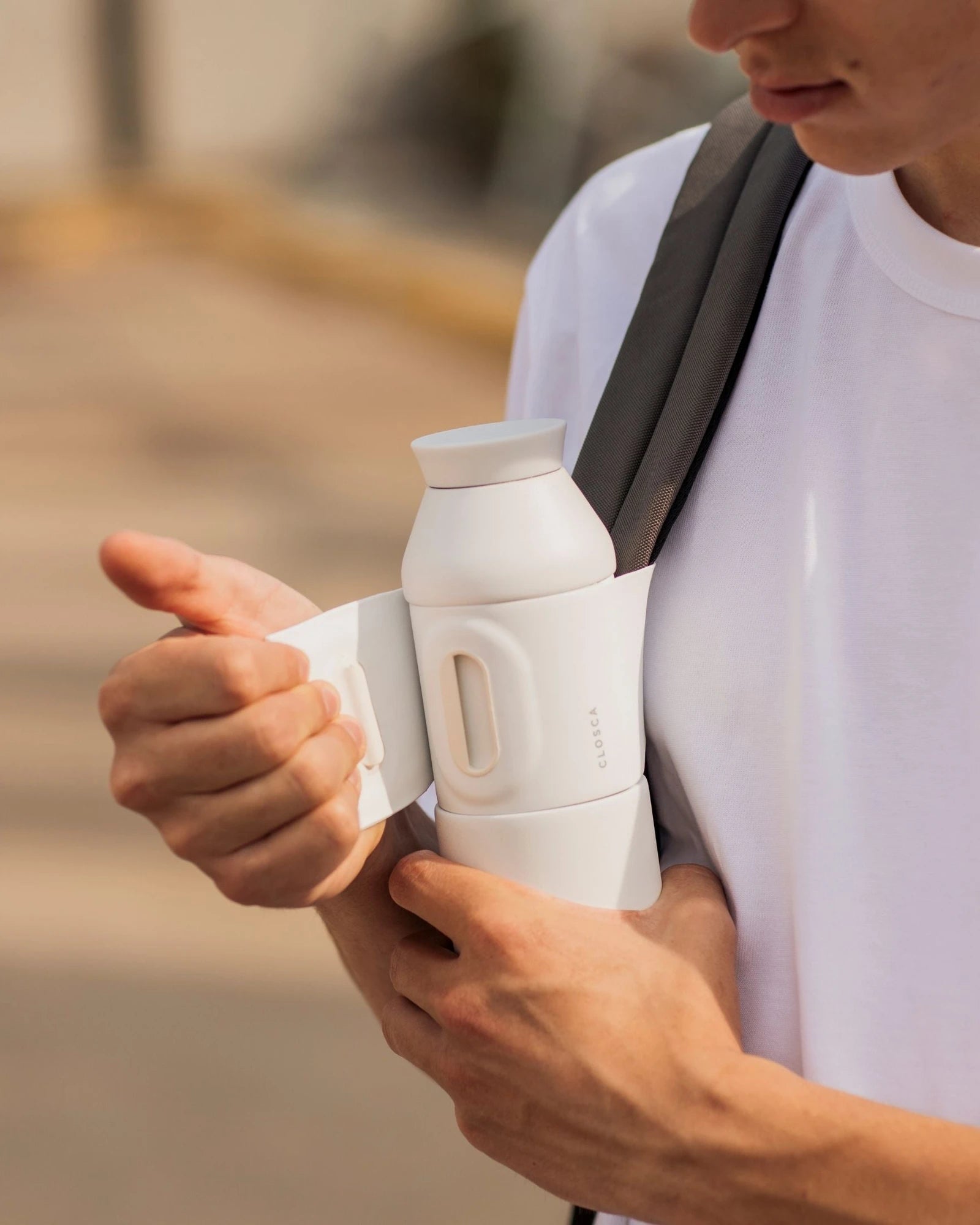 Thermosfles rvs Travel Bottle 450ml om te personaliseren - 10