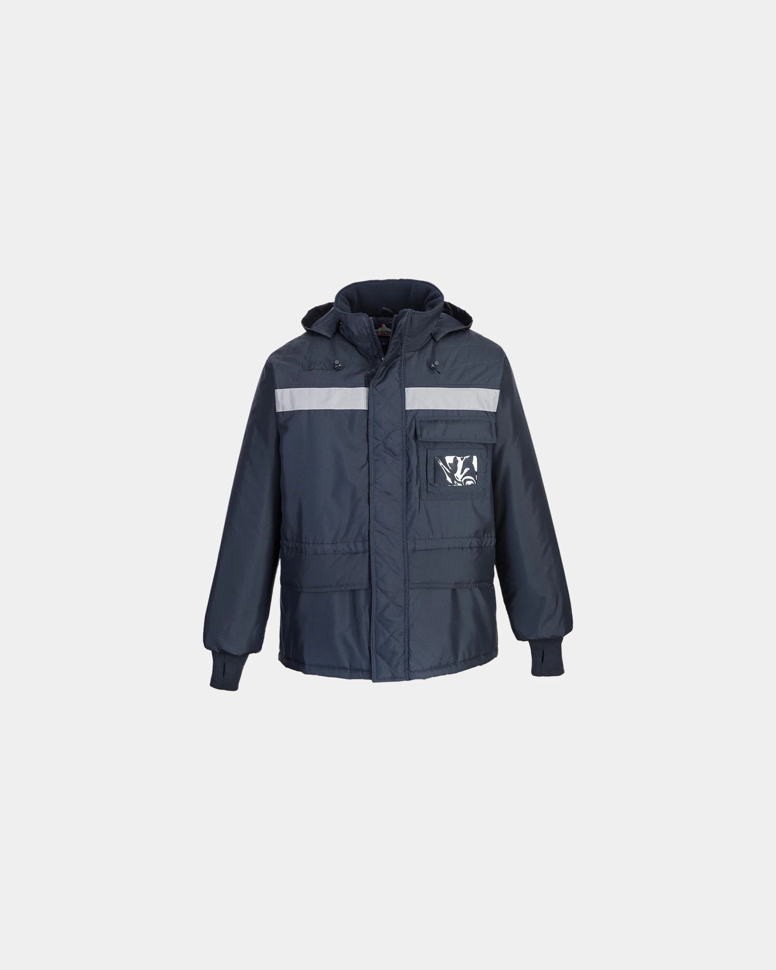 Parka koudebestendig om te personaliseren - Marineblauw
