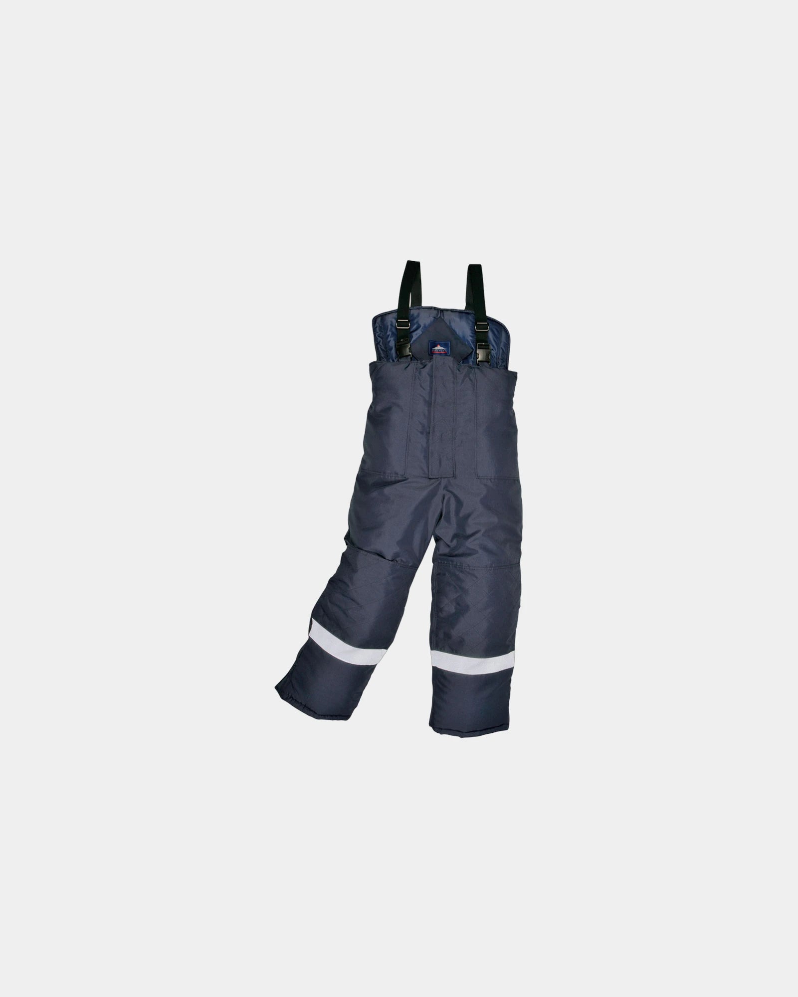 Koudewerkbroek ademend polyester om te personaliseren - Marineblauw