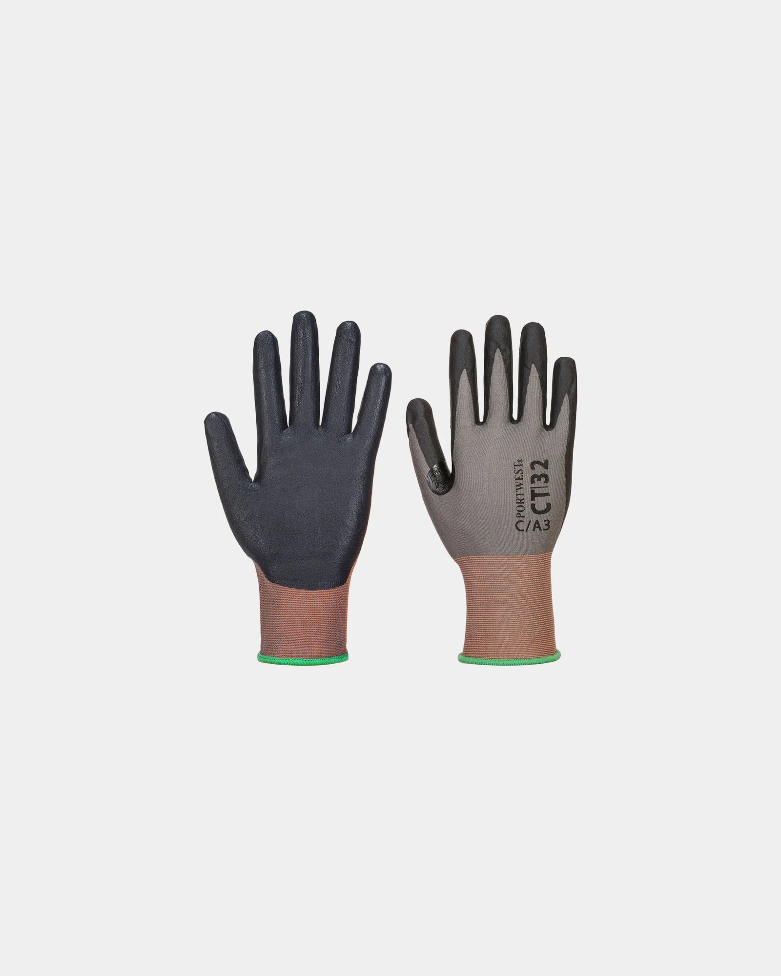 Snijbestendige handschoen micro nitrile om te personaliseren - Grijs