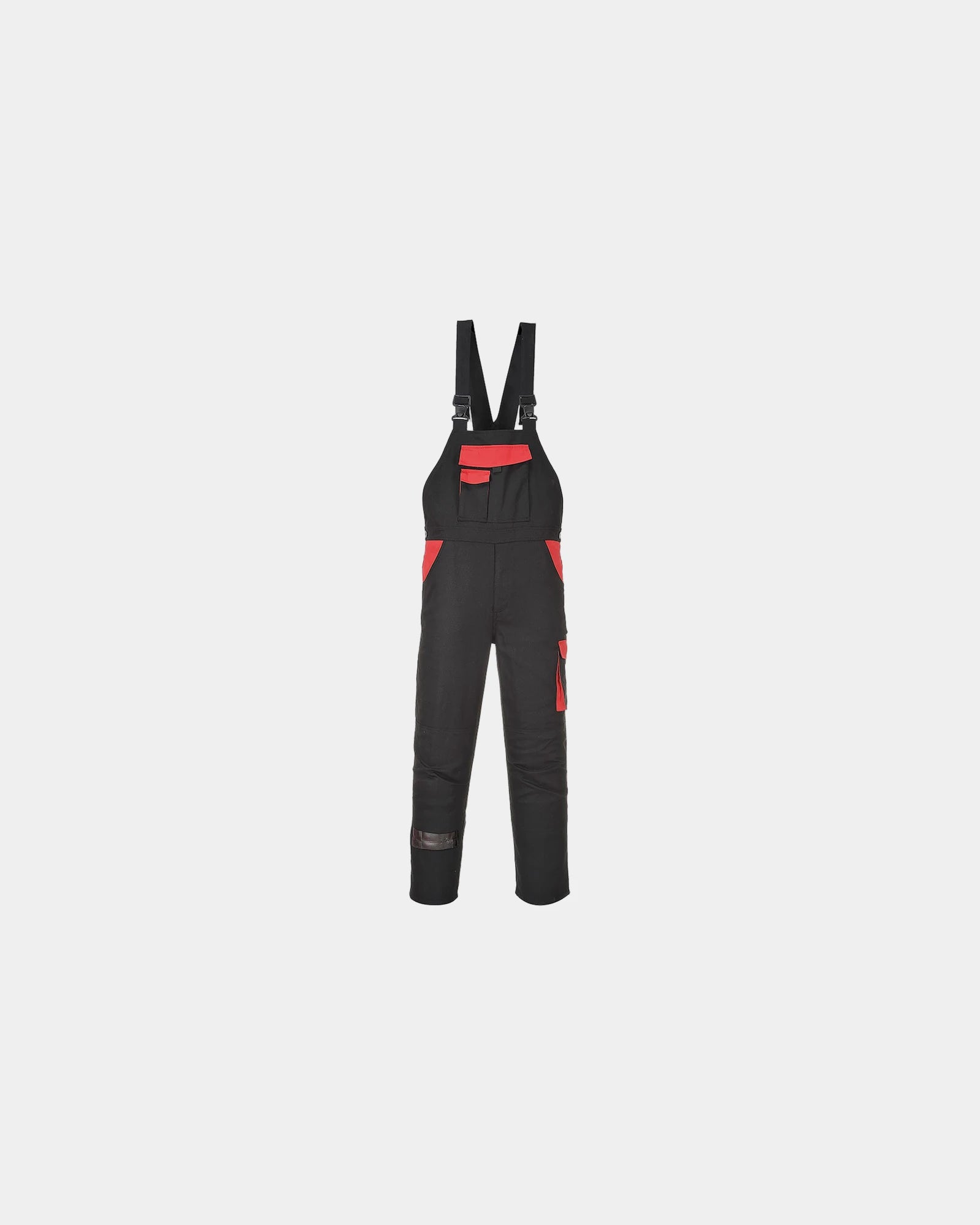 Werkbroek katoen 260 g/m² meerdere om te personaliseren - Zwart-Hemelsblauw