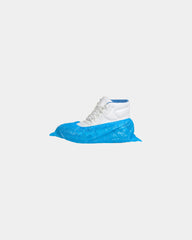 Overschoenen wegwerp PE antislip om te personaliseren - Blauw