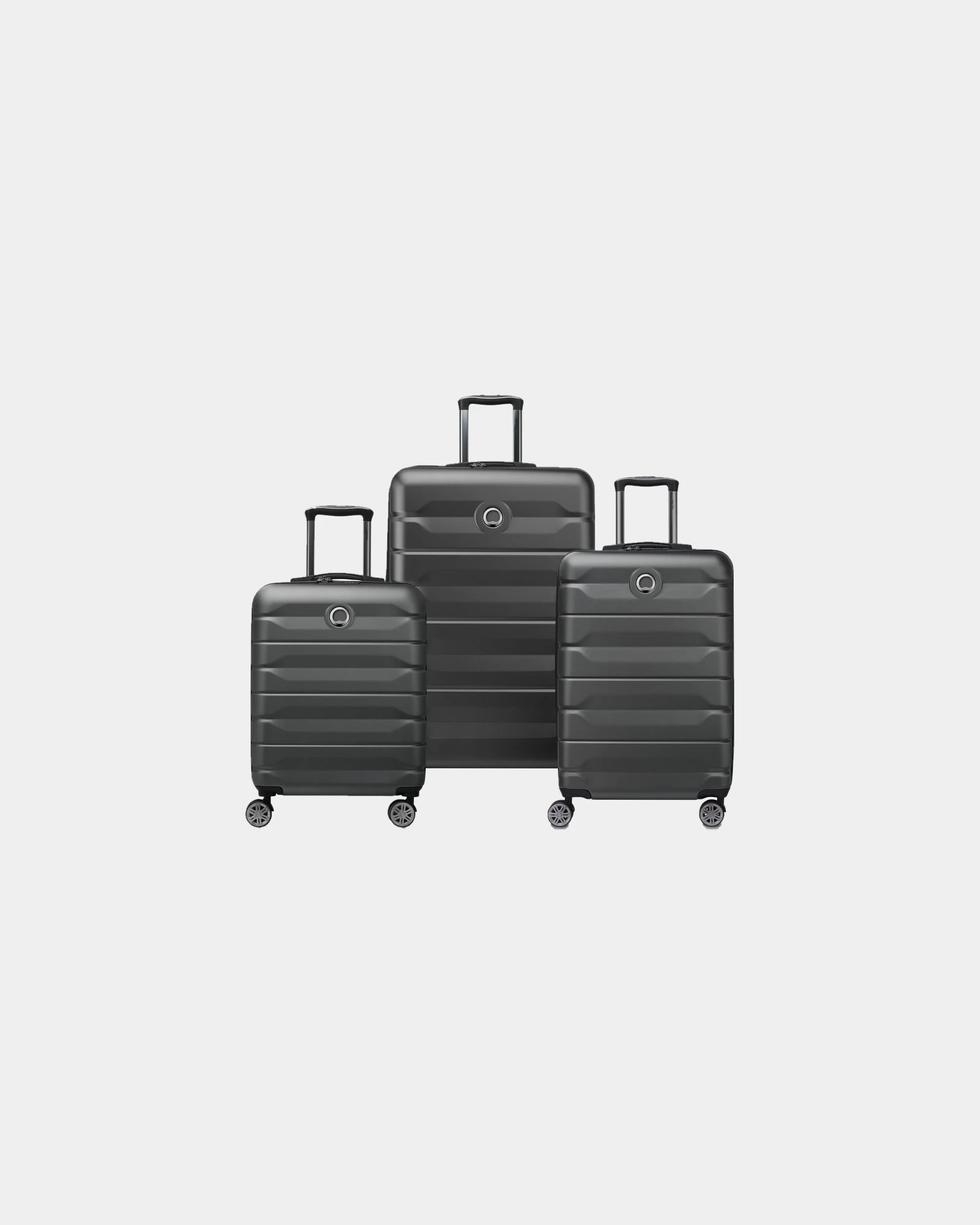 Kofferset polycarbonaat Delsey Air om te personaliseren - Zwart