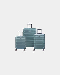 Kofferset polycarbonaat Delsey Air om te personaliseren - Groen