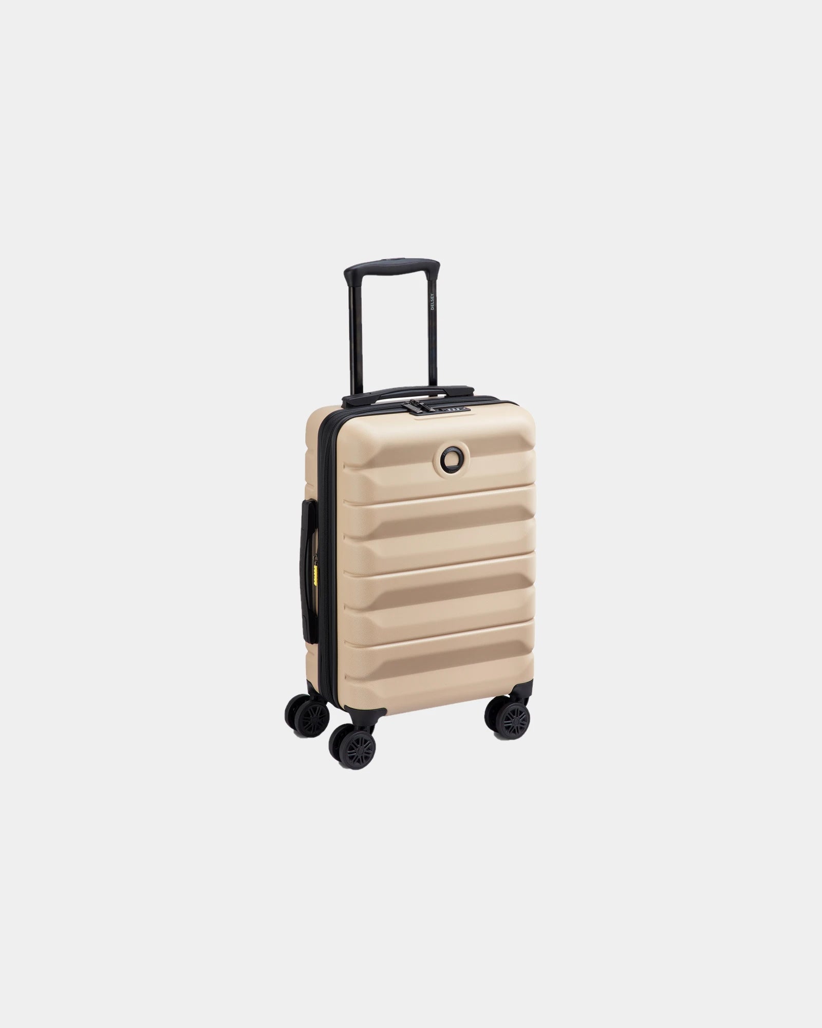 Koffer polycarbonaat Delsey Air Armour om te personaliseren - Zandkleurig