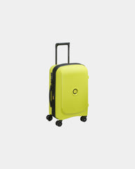 Koffer Delsey Belmont Plus 55 cm om te personaliseren - Groen Chartreuse