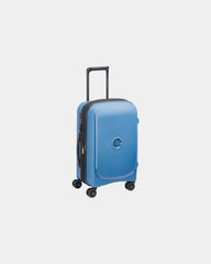 Koffer Delsey Belmont Plus 55 cm om te personaliseren - Zinkblauw