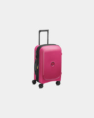 Koffer Delsey Belmont Plus 55 cm om te personaliseren - Framboos