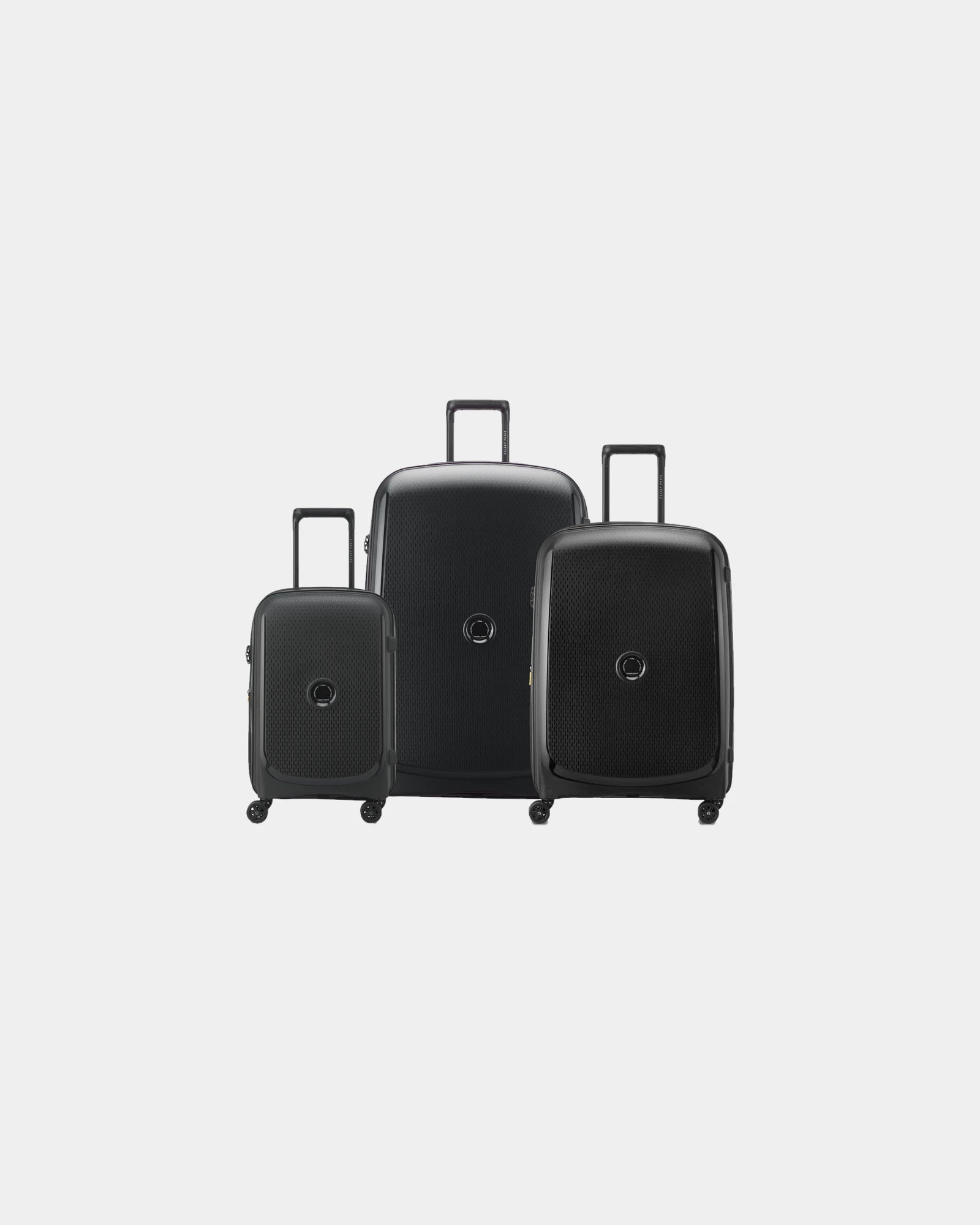 Kofferset gerecycled Delsey Belmont om te personaliseren - Zwart