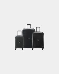 Kofferset gerecycled Delsey Belmont om te personaliseren - Zwart