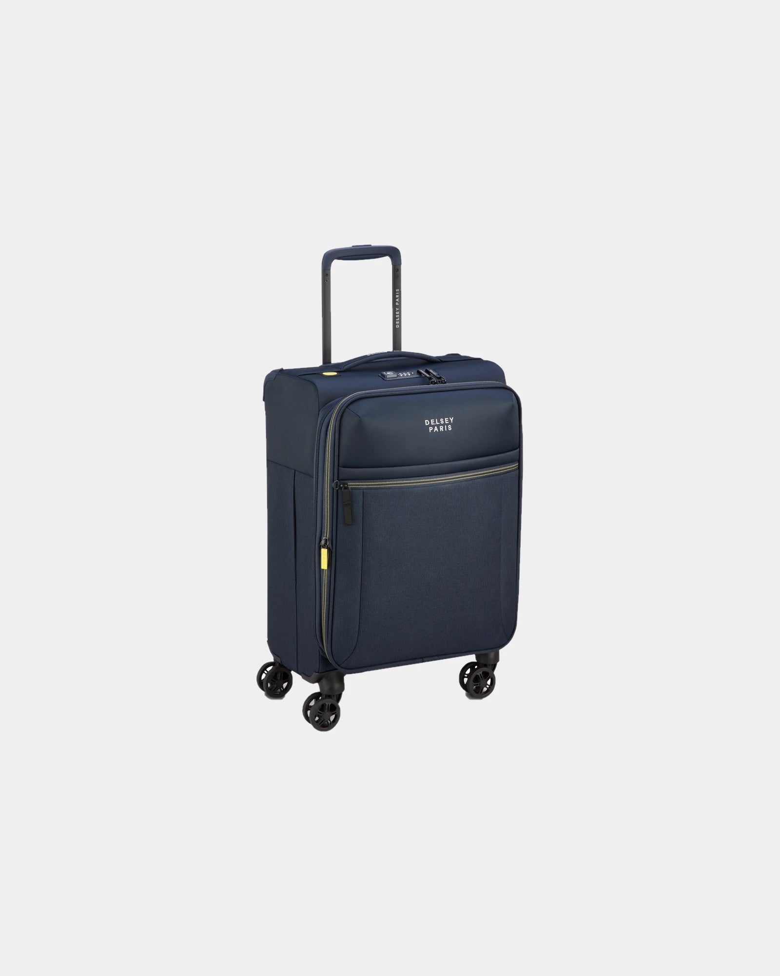 Gerecyclede koffer Delsey Brochant om te personaliseren - Marineblauw