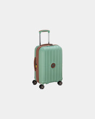 Koffer Delsey Carrousel 2 55 cm om te personaliseren - Salie groen
