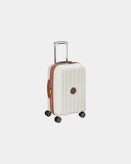 Koffer Delsey Carrousel 2 55 cm om te personaliseren - Gebroken wit