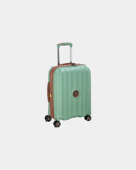 Koffer polycarbonaat Delsey Carrousel om te personaliseren - Salie groen