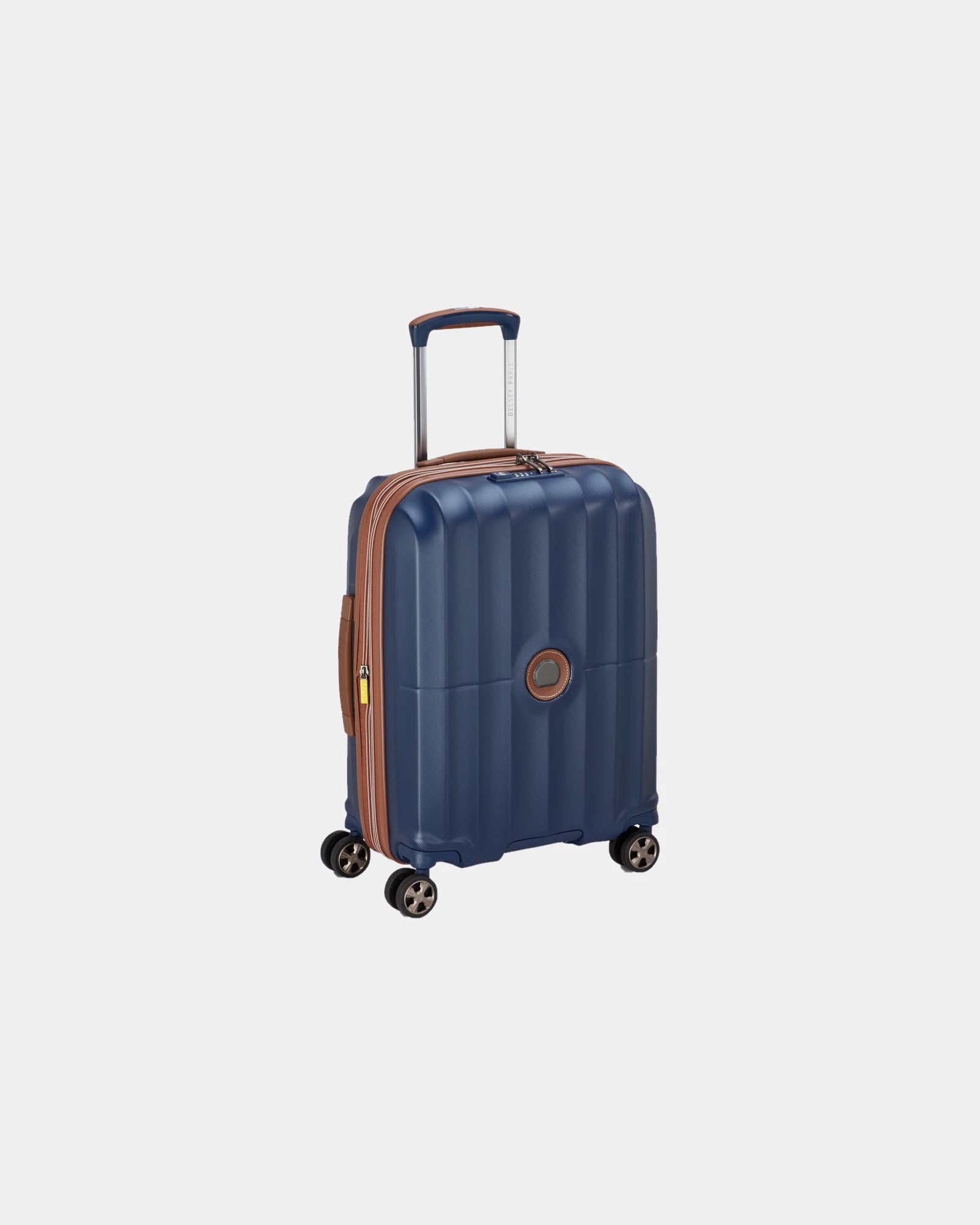 Koffer polycarbonaat Delsey Carrousel om te personaliseren - Blauw