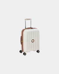 Koffer polycarbonaat Delsey Carrousel om te personaliseren - Gebroken wit