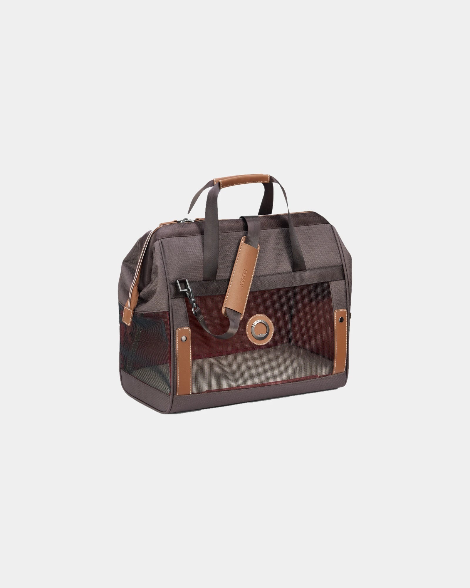 Dierendraagtas Delsey Chatelet Air 2.0 om te personaliseren - Bruin
