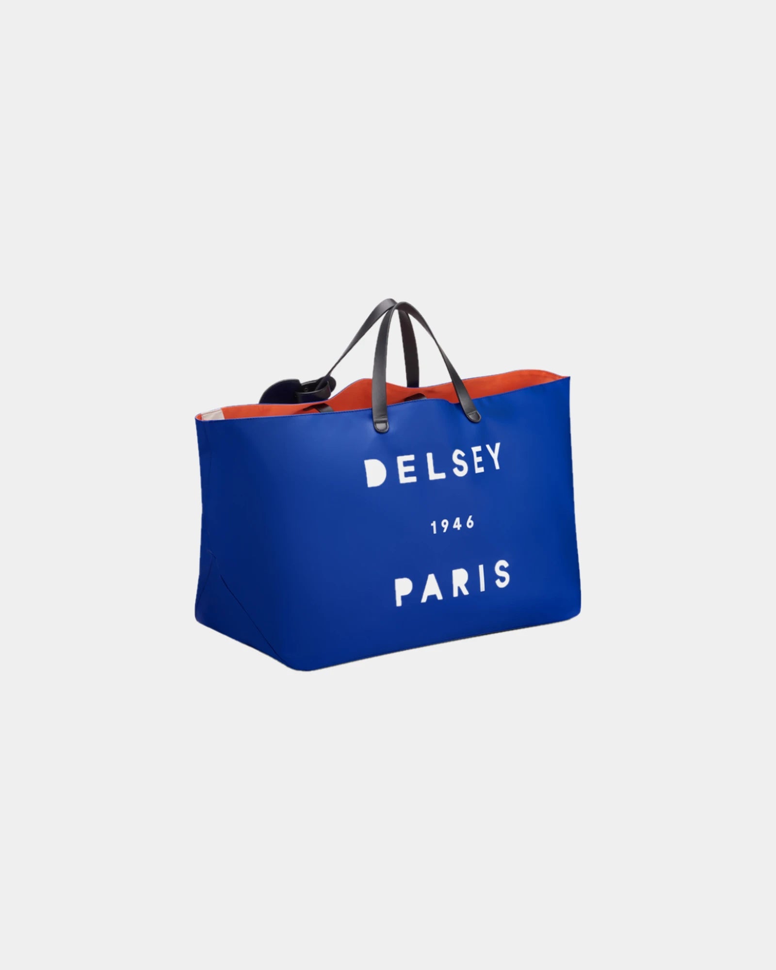 Shopper Delsey Croisière 54L om te personaliseren - Elektrisch blauw