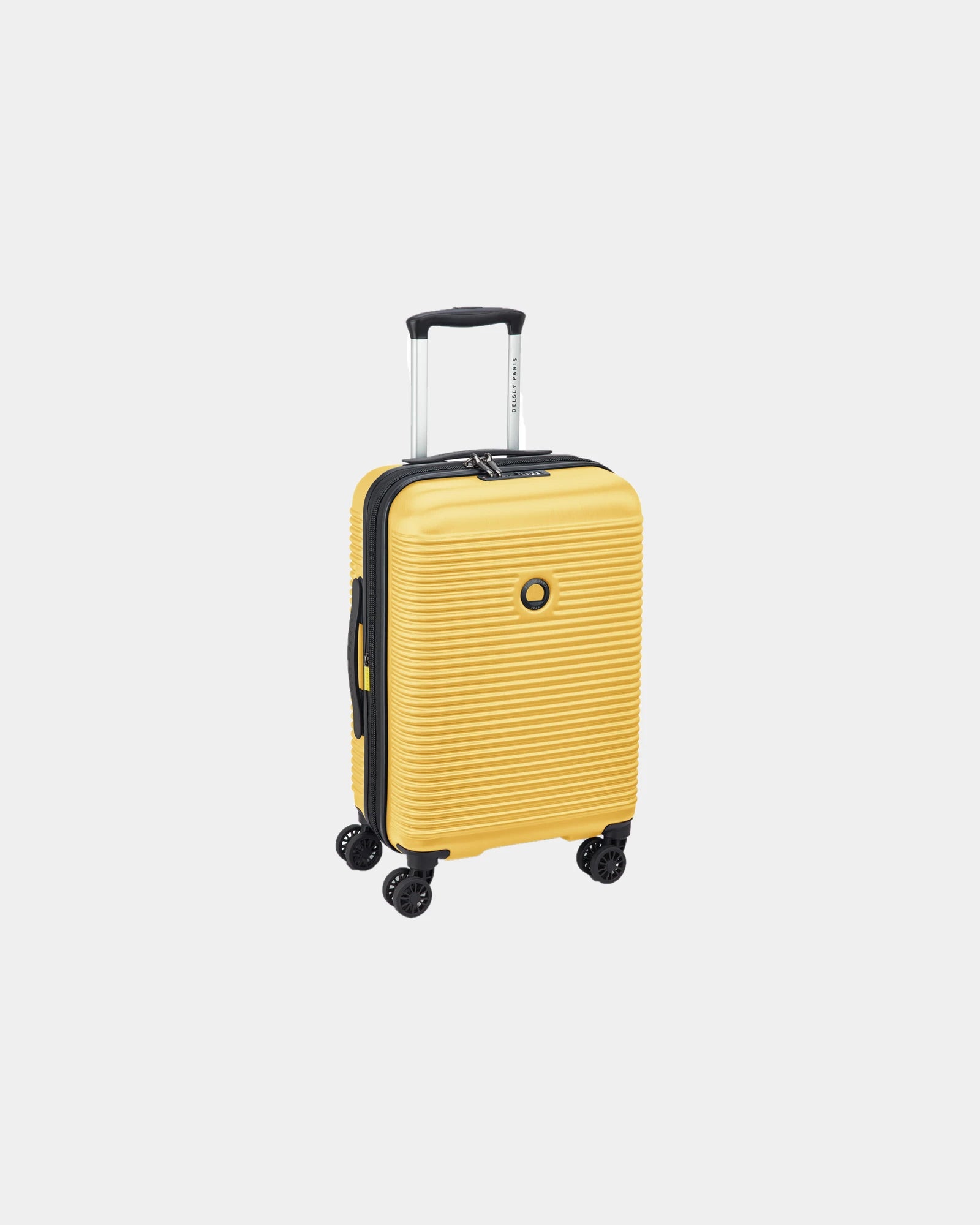 Koffer polycarbonaat Delsey Freestyle om te personaliseren - Geel