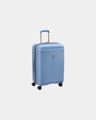 Koffer Delsey Freestyle M 66 cm om te personaliseren - Hemelsblauw