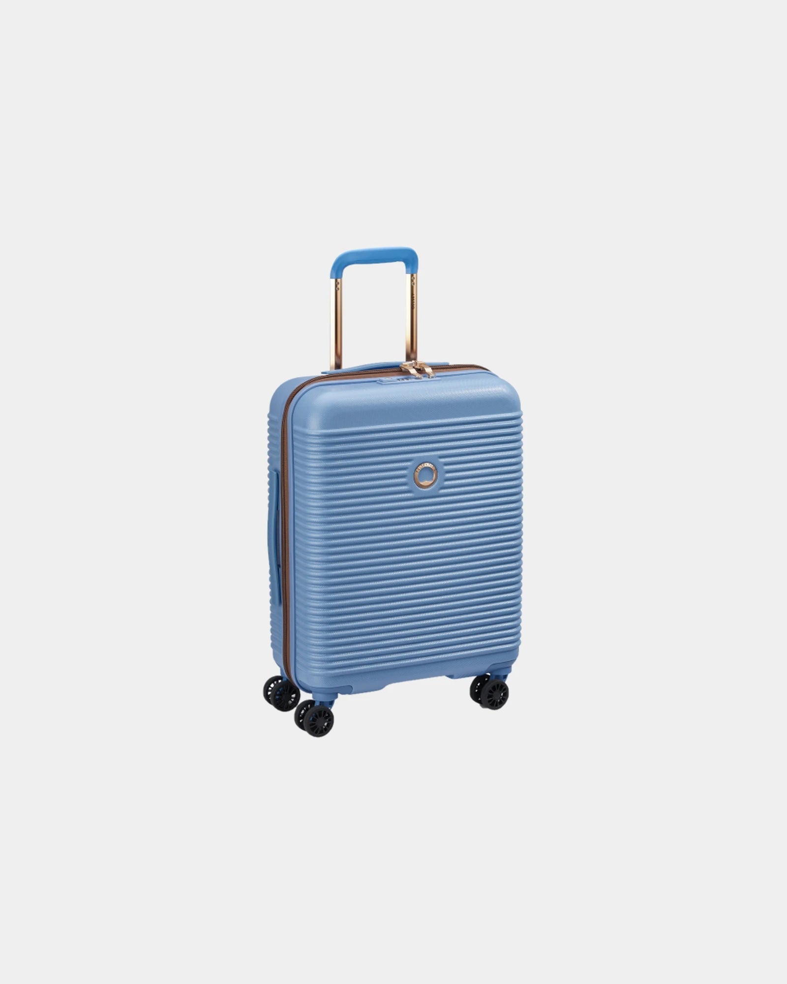 Koffer Delsey Freestyle 55 cm om te personaliseren - Hemelsblauw