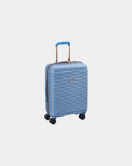 Koffer Delsey Freestyle 55 cm om te personaliseren - Hemelsblauw