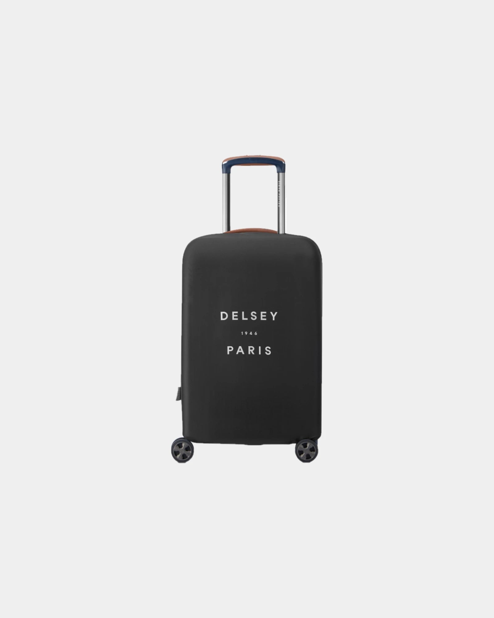 Kofferhoes polyester Delsey maat S om te personaliseren - Zwart