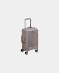 Gerecyclede koffer Delsey Lutece 55 cm om te personaliseren - Bruin