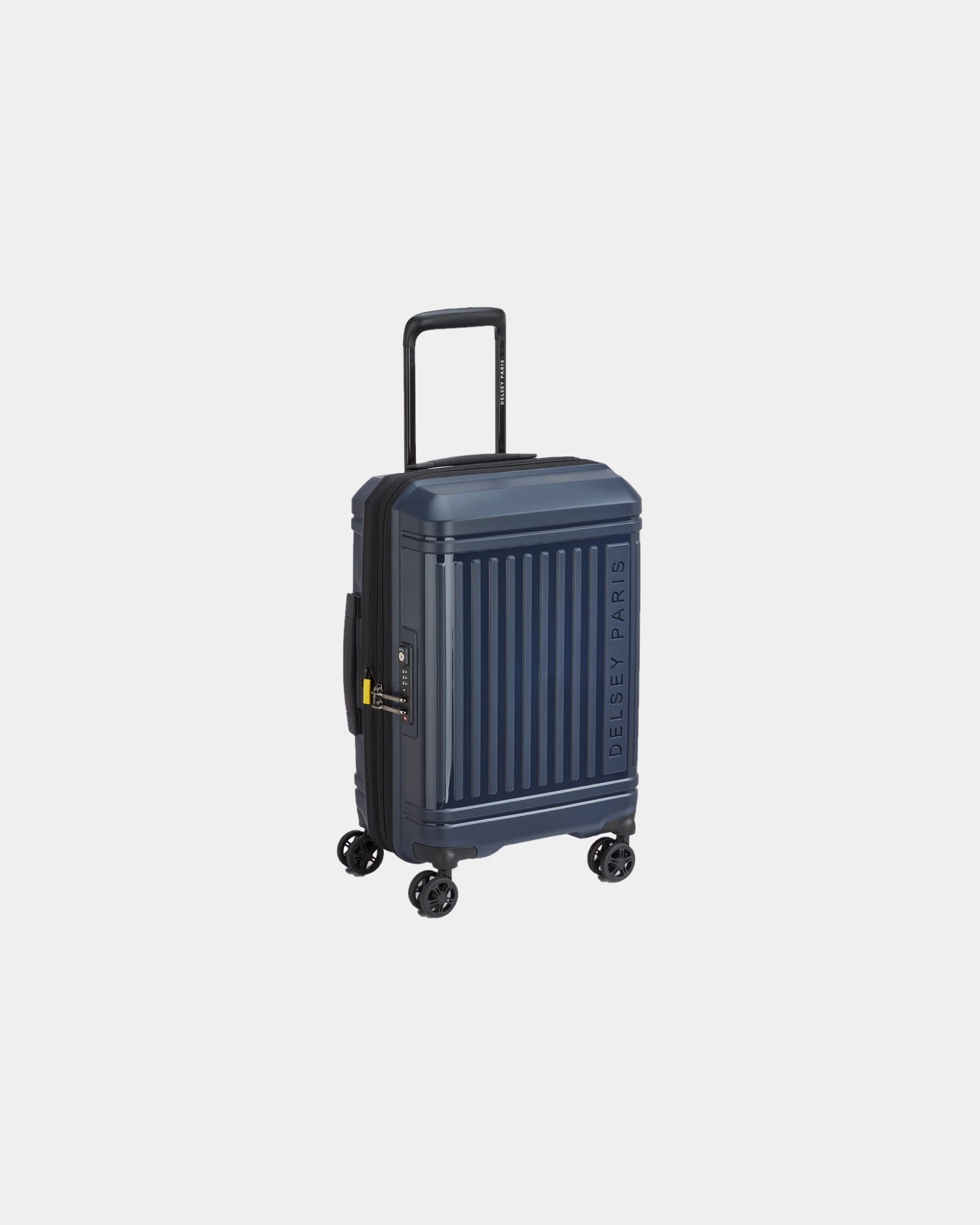 Koffer Delsey Lutece SE 55 cm om te personaliseren - Marineblauw
