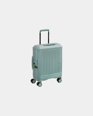 Gerecyclede koffer Delsey Lutece 55 cm om te personaliseren - Salie groen
