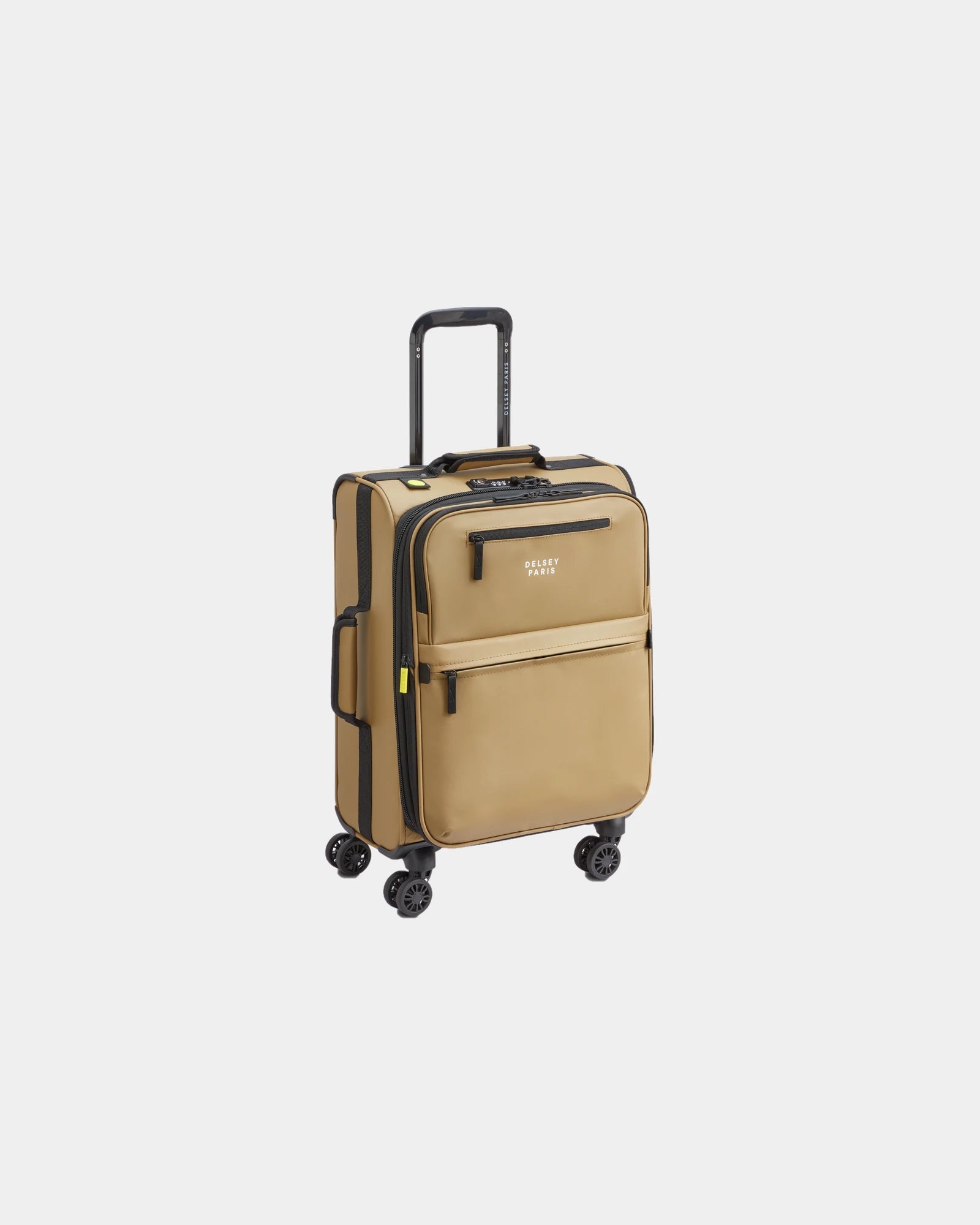 Koffer van gerecycled polyester Delsey om te personaliseren - Beige
