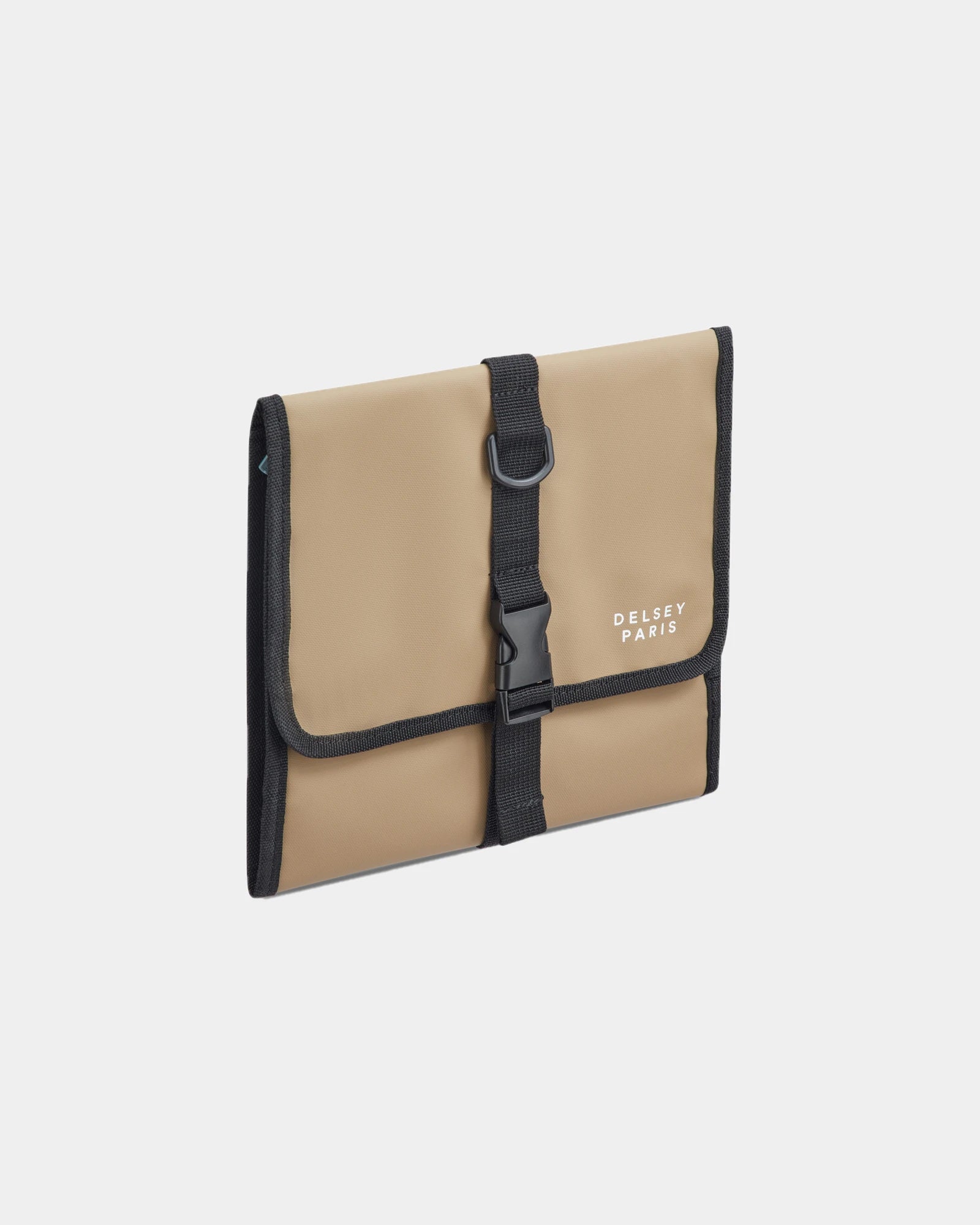 Toilettas gerecycled polyester Delsey om te personaliseren - Beige