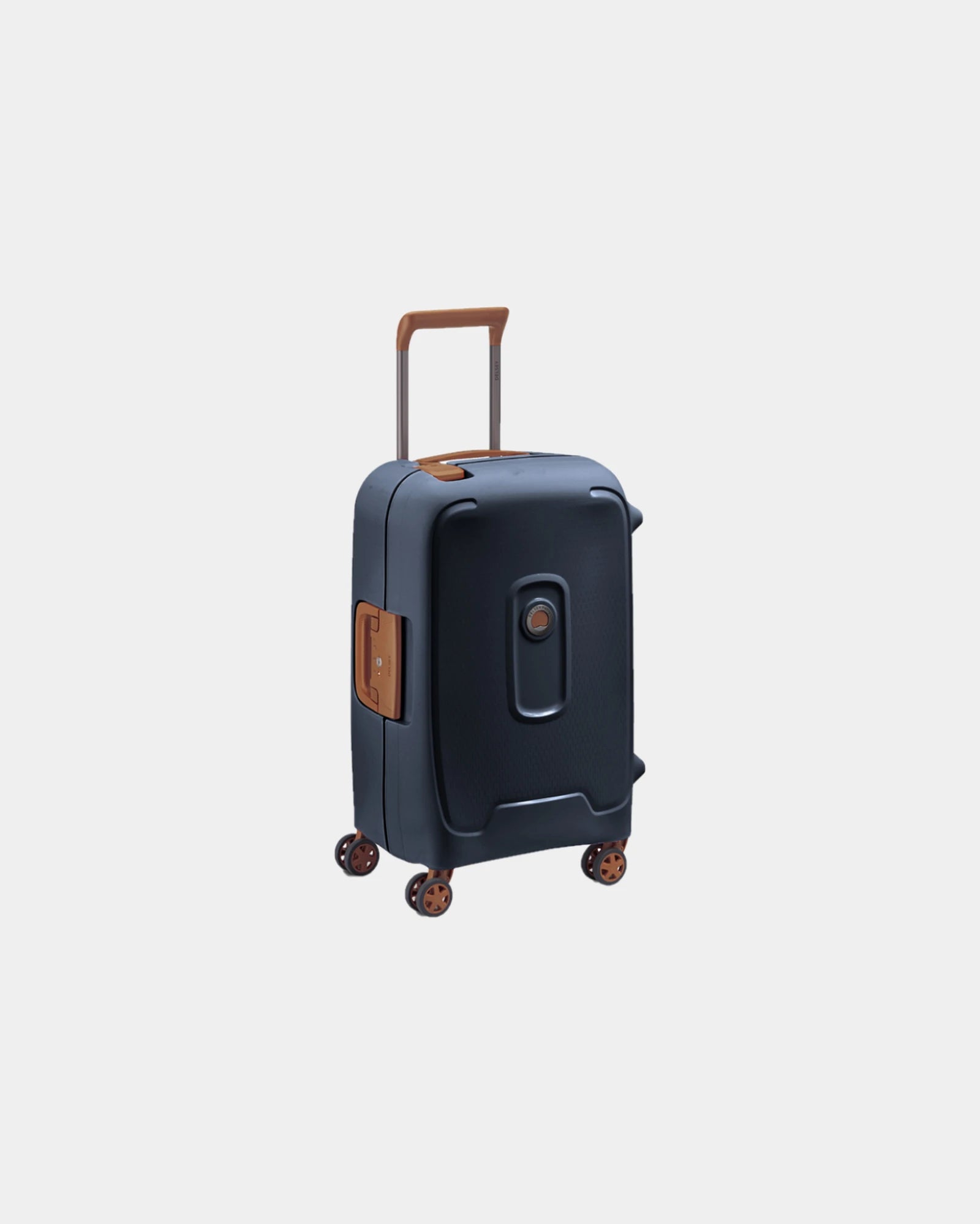 Koffer Delsey Moncey 55 cm om te personaliseren - Inktblauw