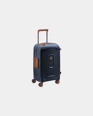 Koffer Delsey Moncey 55 cm om te personaliseren - Inktblauw