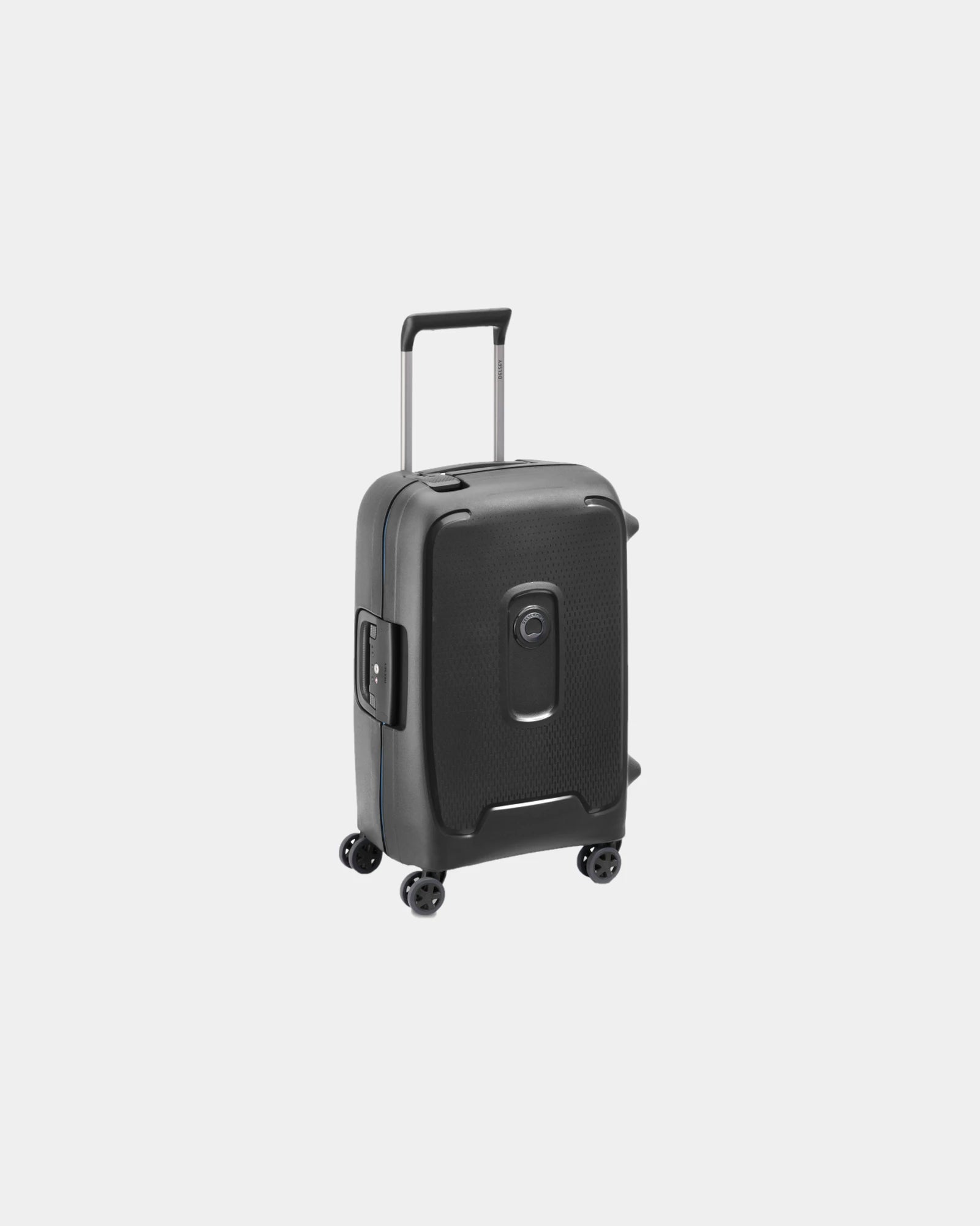 Koffer Delsey Moncey 55 cm om te personaliseren - Zwart