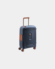 Koffer Delsey Moncey 55 cm om te personaliseren - Inktblauw