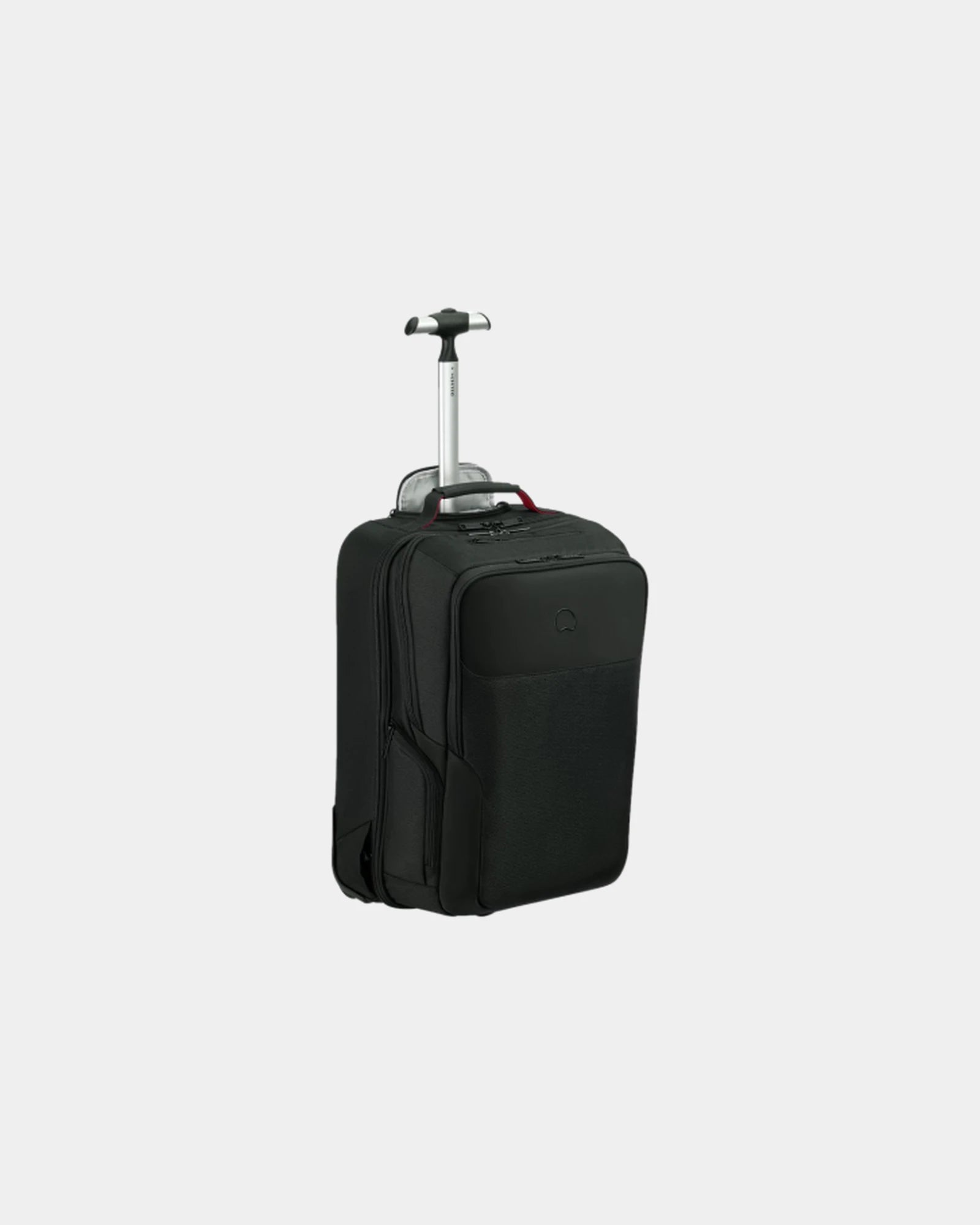 Rugzak trolley Delsey Parvis Plus om te personaliseren - Zwart