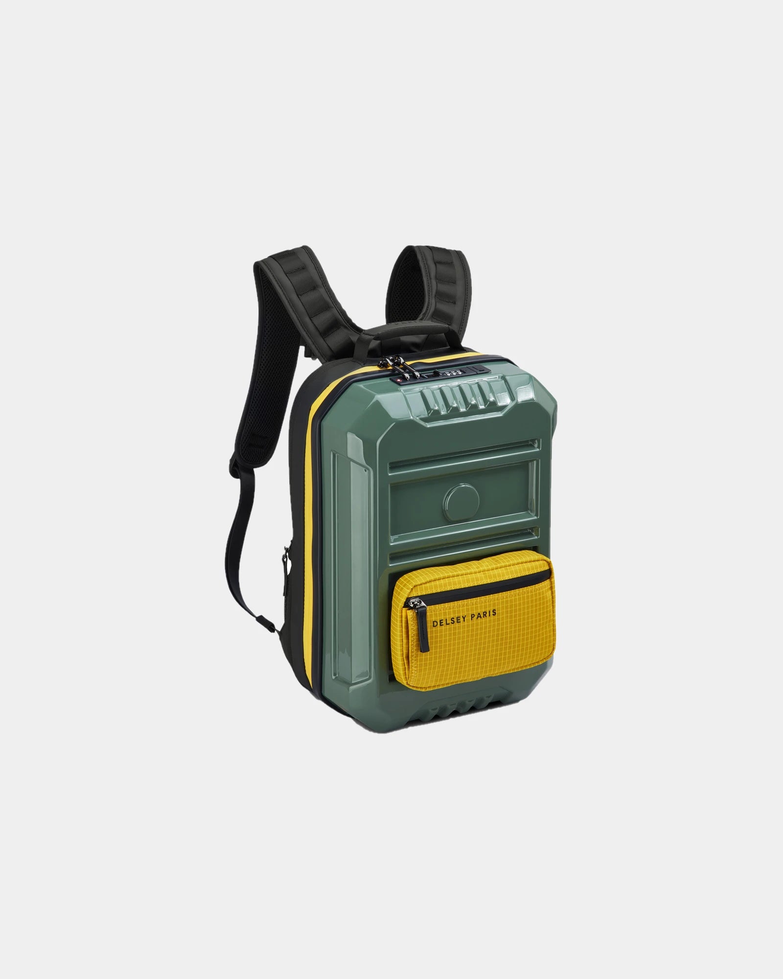 Rugzak polycarbonaat Delsey Rempart om te personaliseren - Army