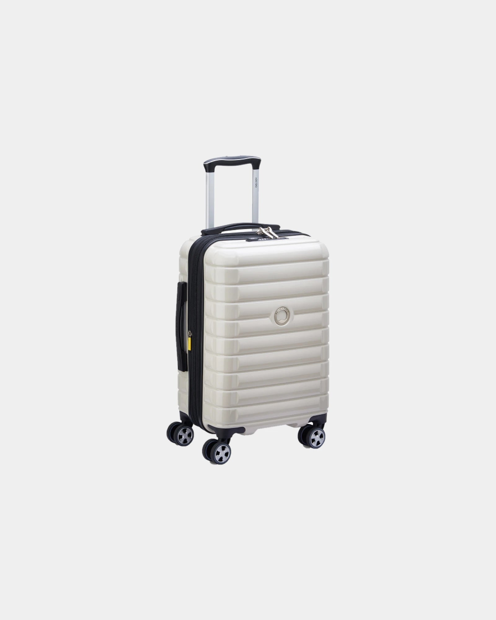 Koffer polycarbonaat Delsey Shadow 5.0 om te personaliseren - Ivoor