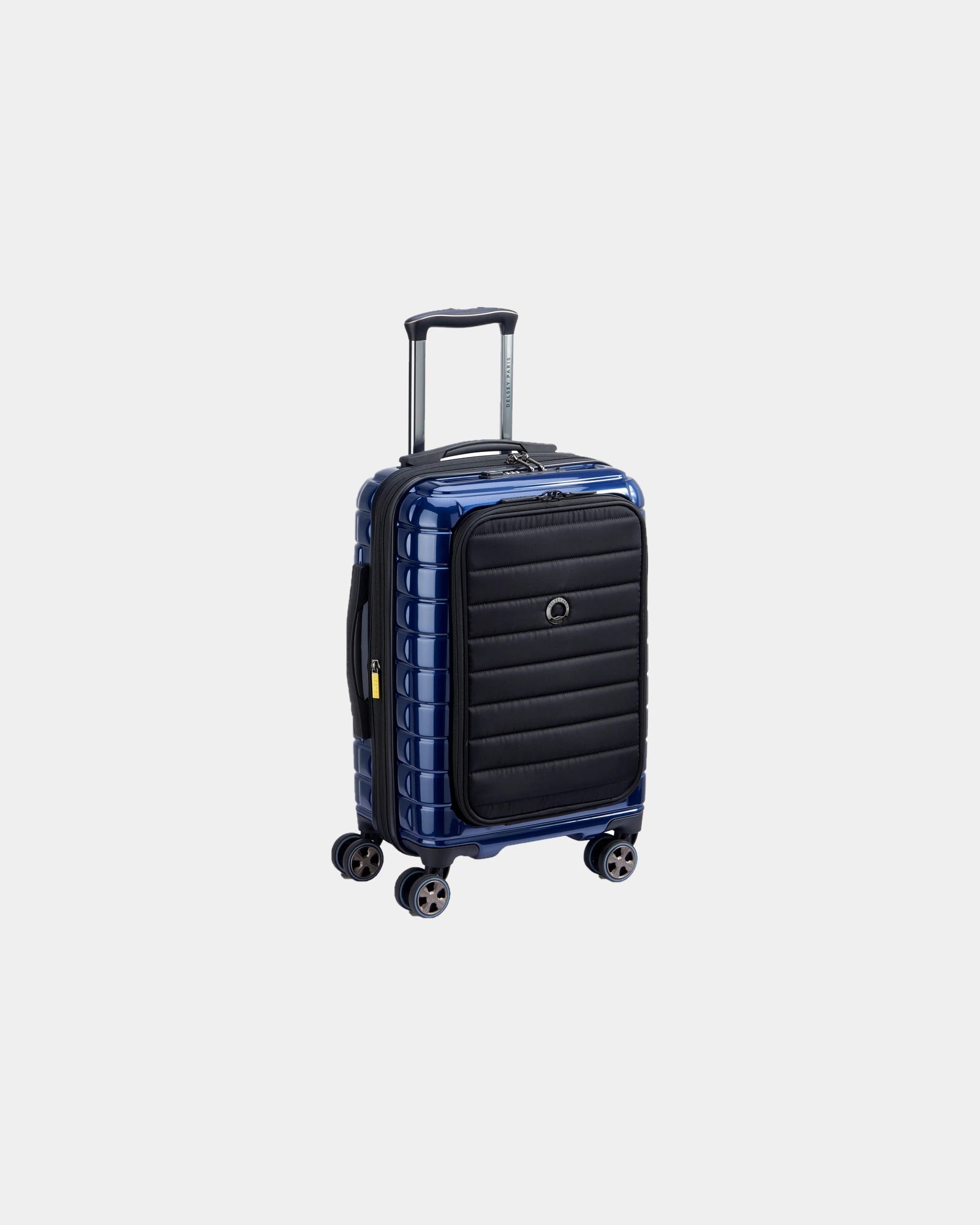 Koffer polycarbonaat Delsey Shadow om te personaliseren - Diepmarineblauw