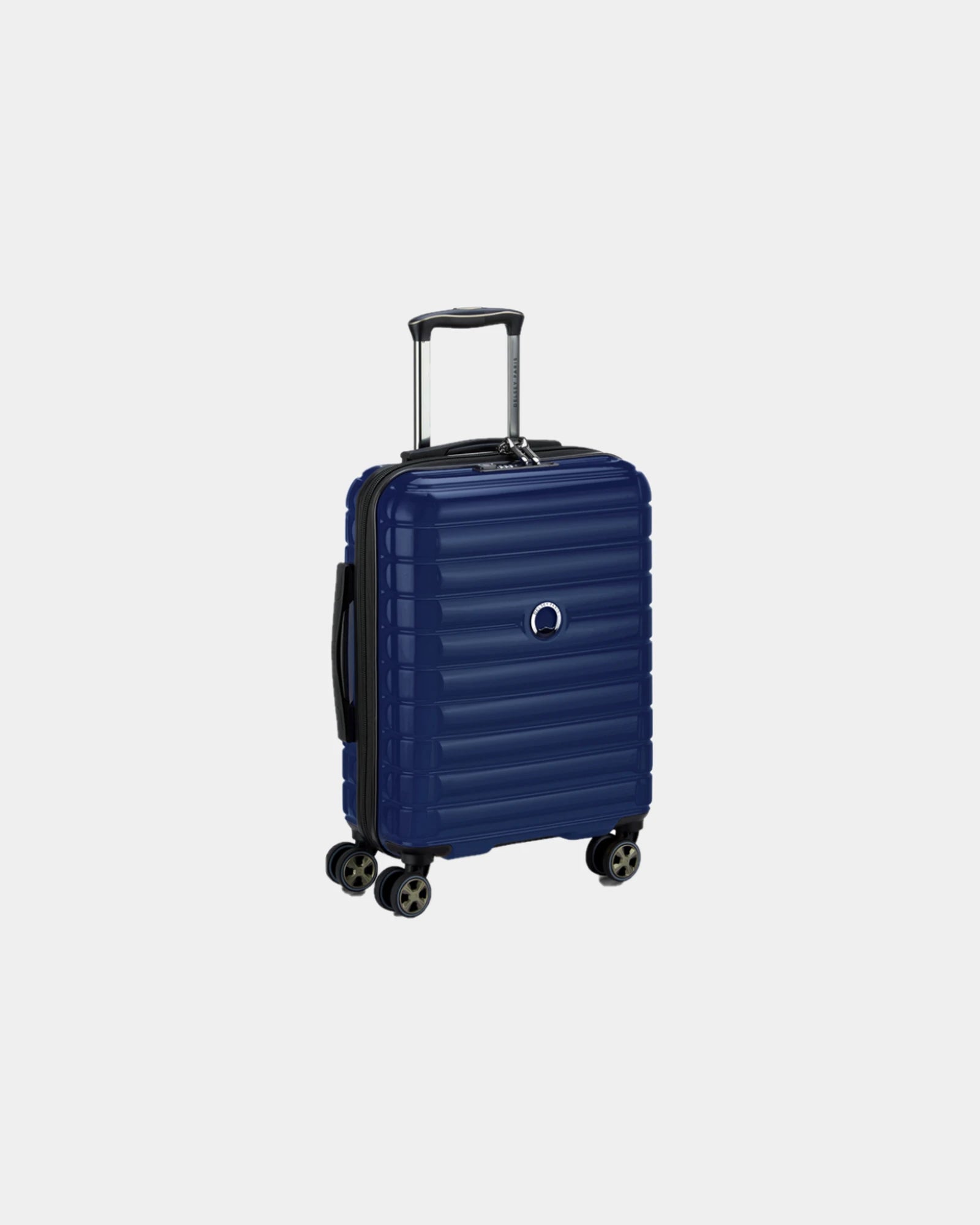 Koffer polycarbonaat Delsey Shadow om te personaliseren - Diepmarineblauw