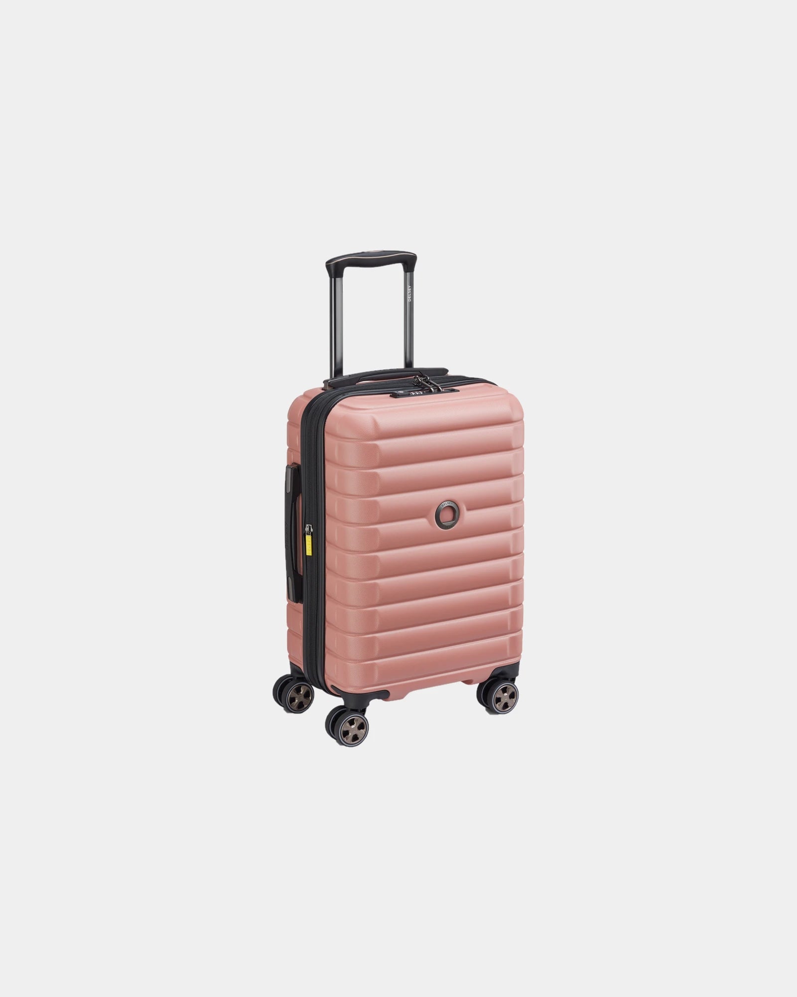 Koffer polycarbonaat Delsey Shadow om te personaliseren - Grijsroze