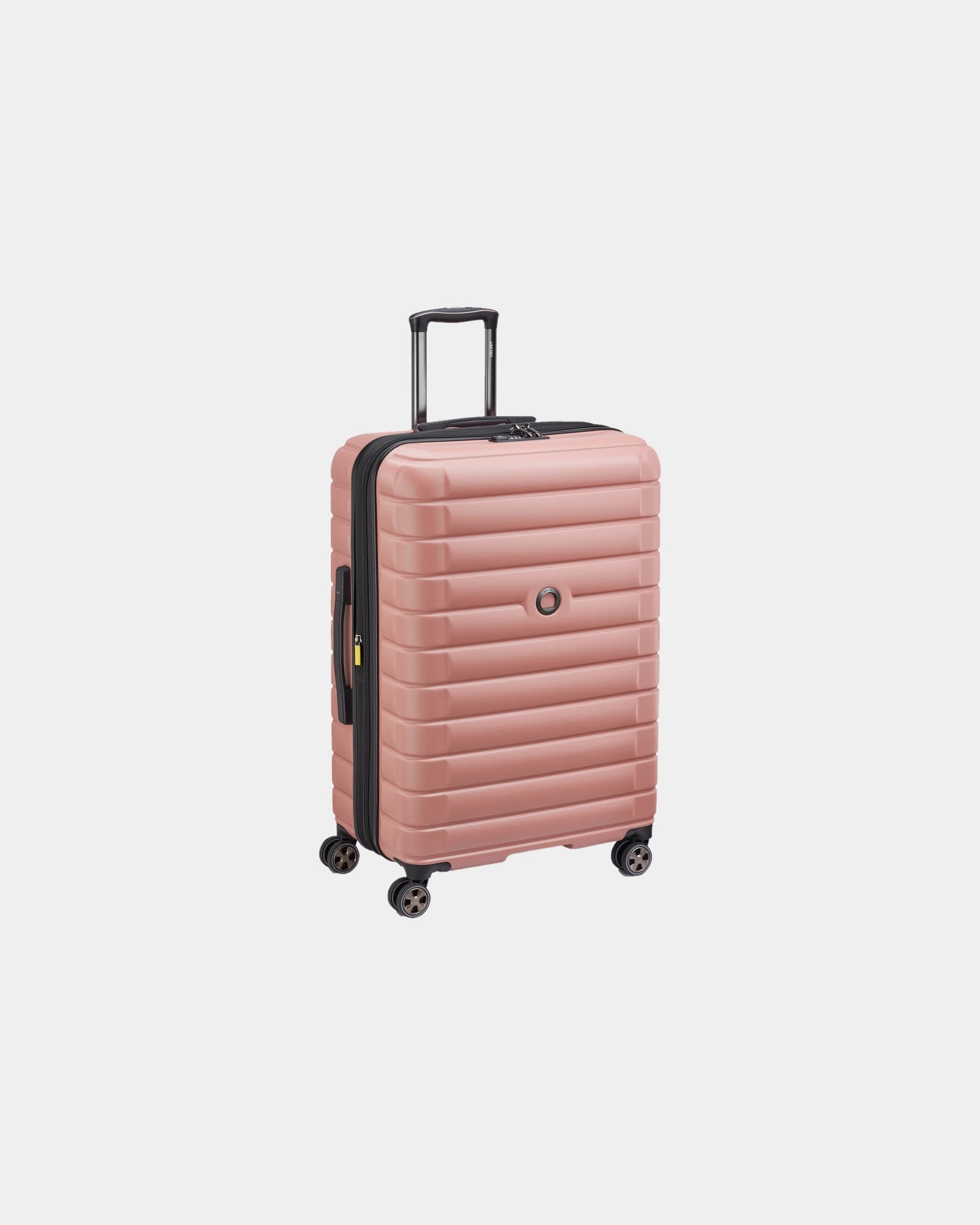 Koffer polycarbonaat Delsey Shadow om te personaliseren - Grijsroze