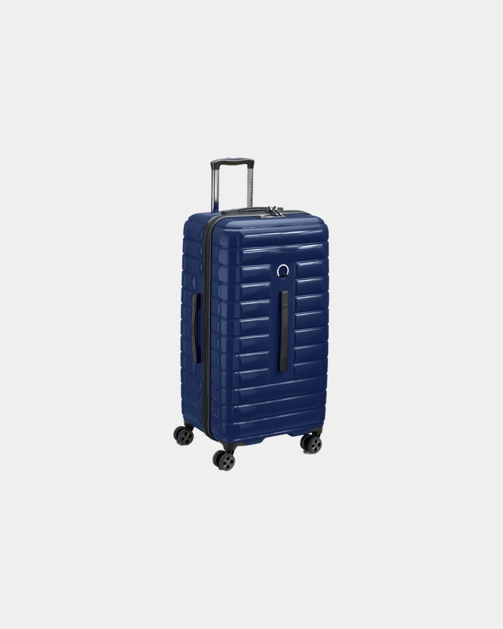 Koffer polycarbonaat Delsey Shadow om te personaliseren - Marineblauw